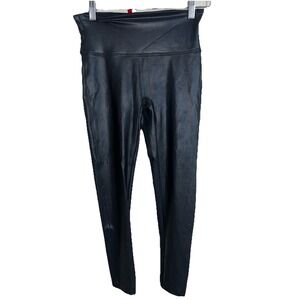 Spanx Faux Leather Leggings‎ for Women, Size M - Black,  Style 2437Q